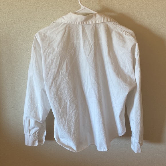 Judy Knapp 100% Cotton White Button Down Size XS/Small - Picture 6 of 7
